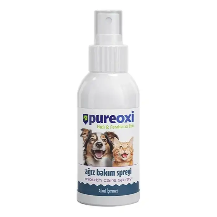 Pure Oxi Kedi Ve Köpek Ağız Bakım Spreyi 100 Ml