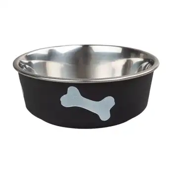 Oripet Pati Desenli Siyah Mama Su Kabı 17 Cm 830 Ml