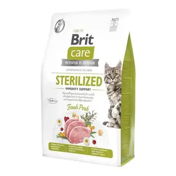 Brit Care Domuz Etli Tahılsız Kısırlaştırılmış Kedi Maması 2 Kg