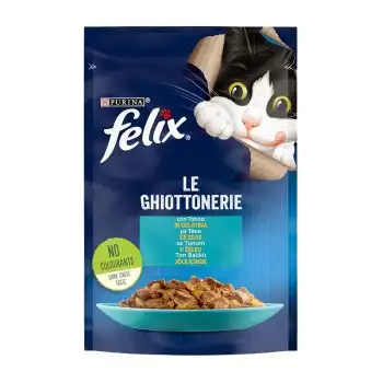 Felix İçinde Ton Balıklı Yetişkin Kedi Yaş Konserve Maması 85 Gr