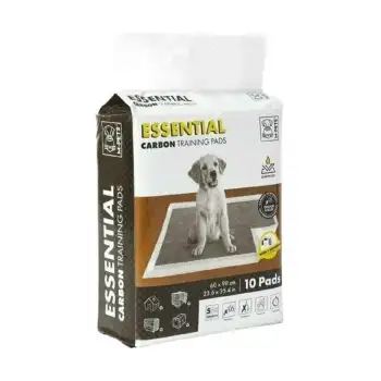 M-Pets Essentıal Carbonlu Yapışkanlı Çiş Pedi 60x90cm 10lu