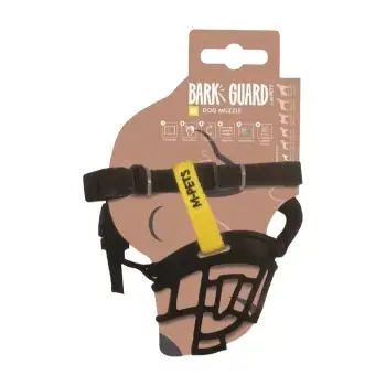 M-Pets Bark Guard Ağızlık Xs Black/yellow