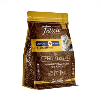 Felicia Sterilised Tavuk Etli Kısırlaştırılmış Yetişkin Kedi Maması 1 Kg