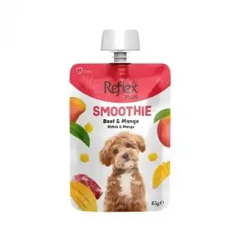 Reflex Plus Smoothie Biftekli ve Mangolu Sıvı Yetişkin Köpek Ödül Maması
