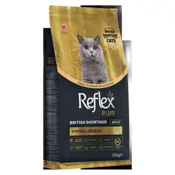Reflex Plus British Shorthair Yetişkin Kedi Maması 1,5 Kg