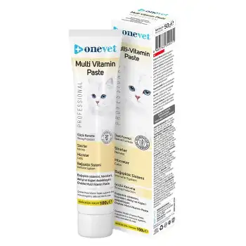OneVet Multi Vitamin Paste Bağışıklık Destekleyici Kedi Maltı 100 Gr