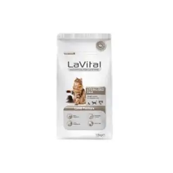 La Vital Kilo Kontrolü İçin Kuzulu Kısırlaştırılmış Kedi Maması 1,5 Kg