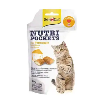 Gimcat Nutripockets Kedi Ödülü Peynir Taurin 60 gr