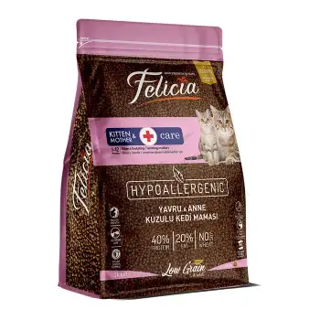 Felicia Hypoallergenic Kuzulu Yavru Anne Kedi Maması 1 Kg