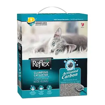 Reflex Aktif Karbonlu Süper Hızlı Topaklanan Kedi Kumu 10 Lt