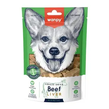 Wanpy Kurutulmuş Dana Ciğeri Köpek Ödülü
