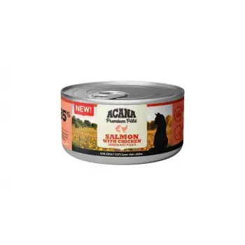 Acana Premium Somon Balıklı & Tavuklu Yaş Kedi Maması 85 gr