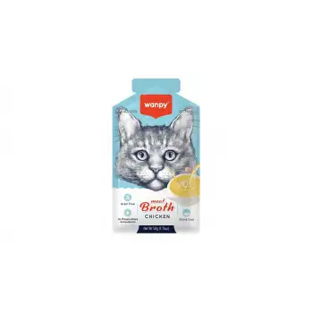 Wanpy Kediler İçin Tavuk Eti Çorbası 50 g