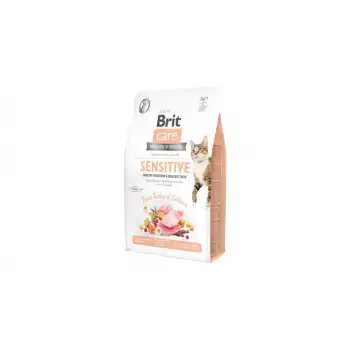 Brit Care Sensitive Hipoalerjenik Hindi Etli ve Somonlu Yetişkin Kedi Maması 2 kg