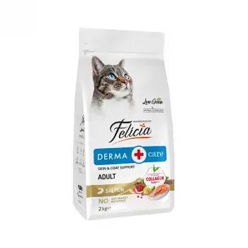Felicia Düşük Tahıllı Hipoalerjenik Somonlu Yetişkin Kedi Maması 2 Kg