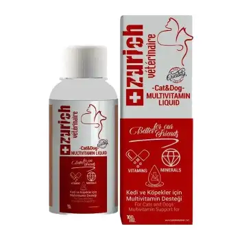 Zurich Kedi Köpek Multivitamin Likit 100 Ml