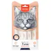 Wanpy Ton Balığı ve Somonlu Sıvı Kedi Ödül Maması 5x14 Gr