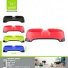 Nunbell Kedi Köpek Plastik Mama Kabı Small 2li
