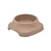 Plastart Plastic Pet Round Food Bow Taupe 2 Lt