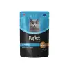 Reflex Plus Sos İçinde Et Parçacıklı Beyaz Balıklı Yaş Mama 85 Gr