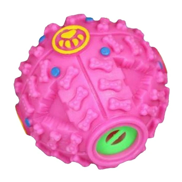 Vetinova Köpekler İçin Ödül Hazneli Sesli Top 9 Cm