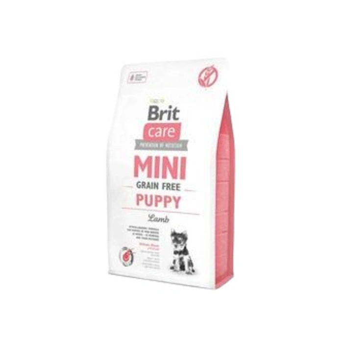 Brit Care Mini Puppy Tahılsız Kuzu Etli Küçük Irk Yavru Köpek Maması 2kg