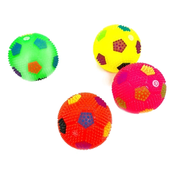 Vetinova Işıklı Ve Sesli Futbol Desenli Top