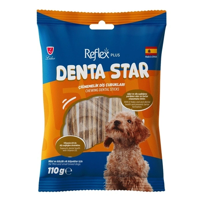 Reflex Plus Dentastar Chewıng Dental Stıcks Mını&small Breed Adult Dog Treat 110 Gr