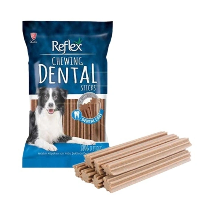 Reflex Plus Dentastar Chewıng Dental Stıcks Largre Breed Adult Dog Treat 270 Gr