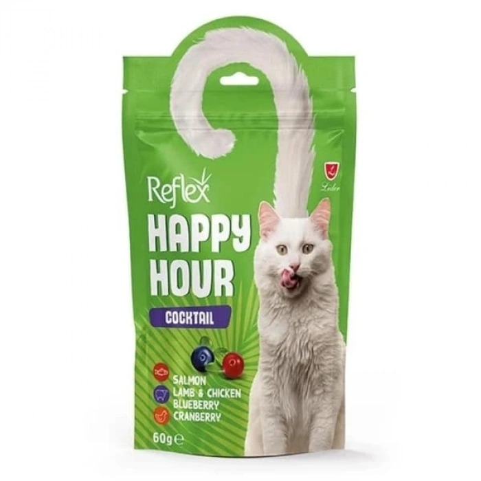 Reflex Happy Hour Kokteyl Kedi Ödül Maması 60 Gr
