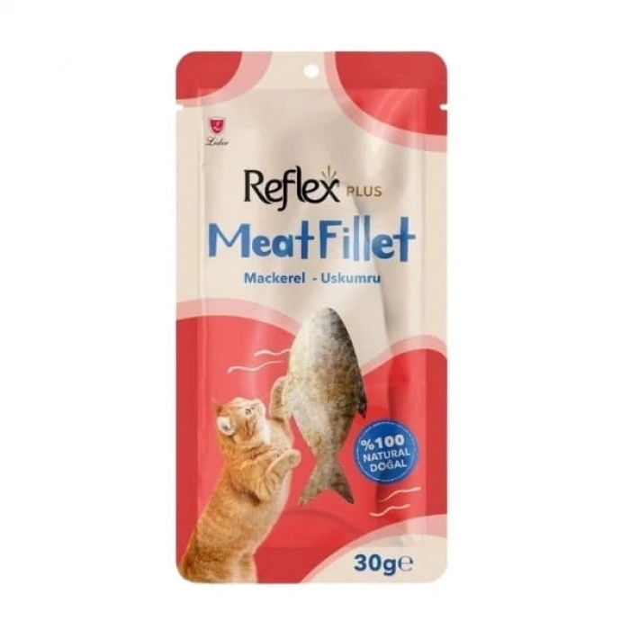 Reflex Plus Meat Fillet Uskumru Balıklı Fileto Kedi Ödül Maması