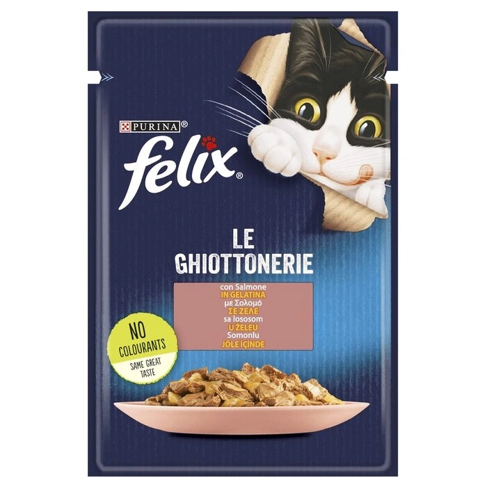 Felix Somonlu Yaş Yetişkin Kedi Maması 85 Gr