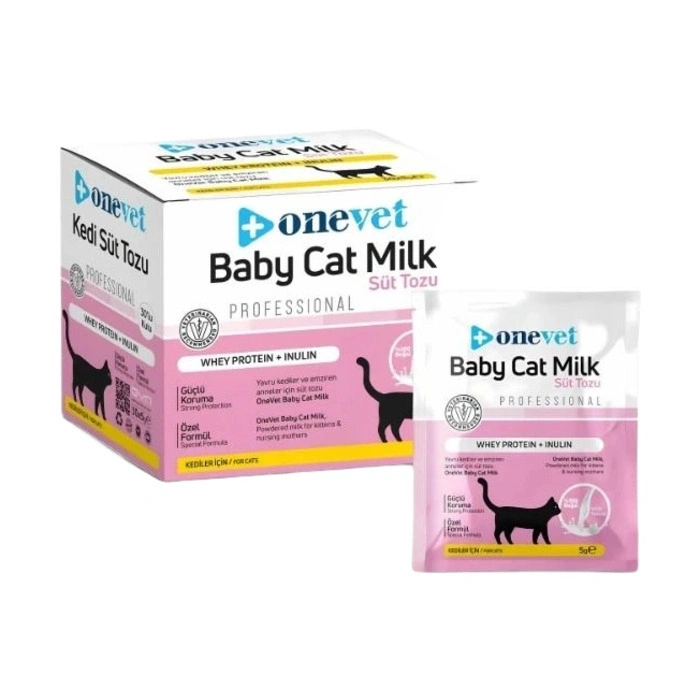 OneVet Sindirim ve Büyüme Destekleyici Yavru Kedi Süt Tozu 30x5 Gr