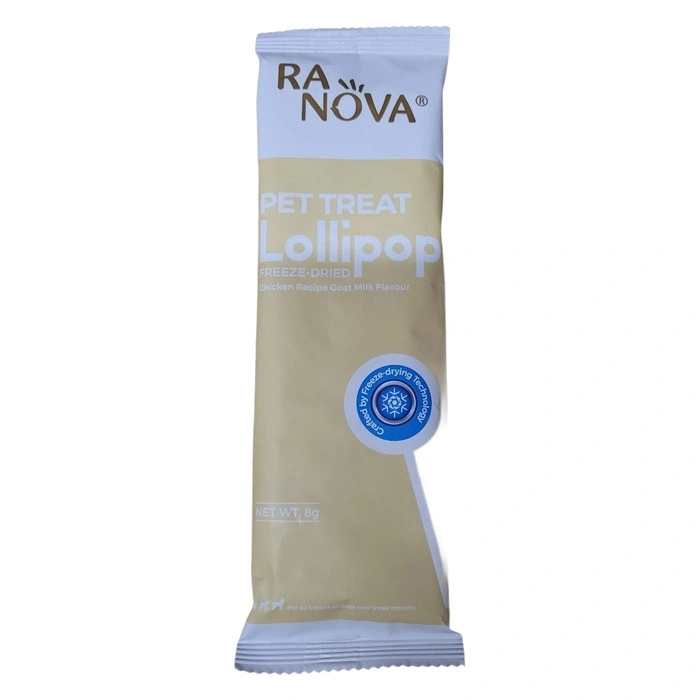 Ranova Köpek Lolipopu Tavuklu & Keçi Sütlü Ödül Maması 8 Gr