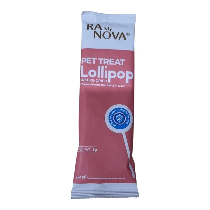 Ranova Köpek Lolipopu Tavuklu & Kızılcıklı Ödül Maması 8 Gr