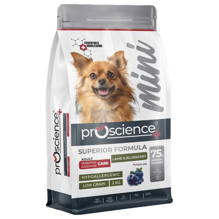 Pro Science Kuzu Etli & Yaban Mersinli Hypoallergenic Düşük Tahıllı Mini Irk Yetişkin Köpek Maması 2 Kg