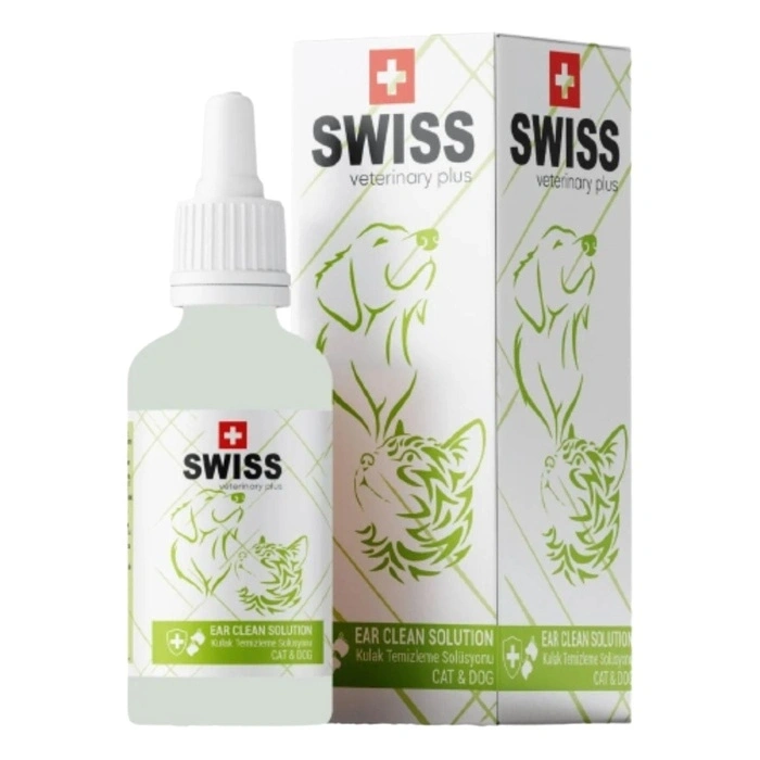 Swiss Kedi & Köpek Kulak Temizleme Solüsyonu 50 Ml