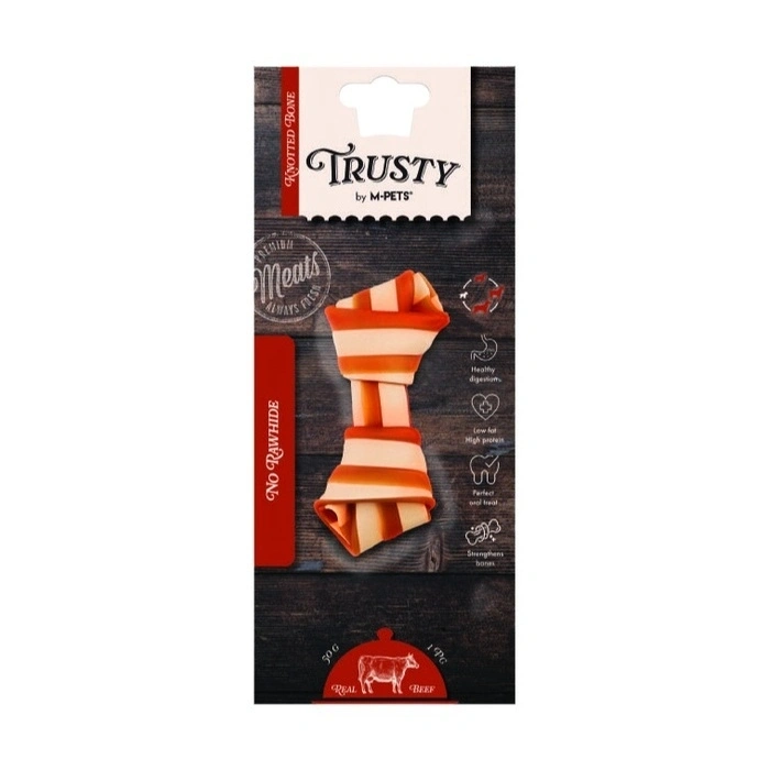 M-Pets Trusty Sığır Etli ve Tatlı Patatesli Kemik Köpek Ödülü 50 Gr