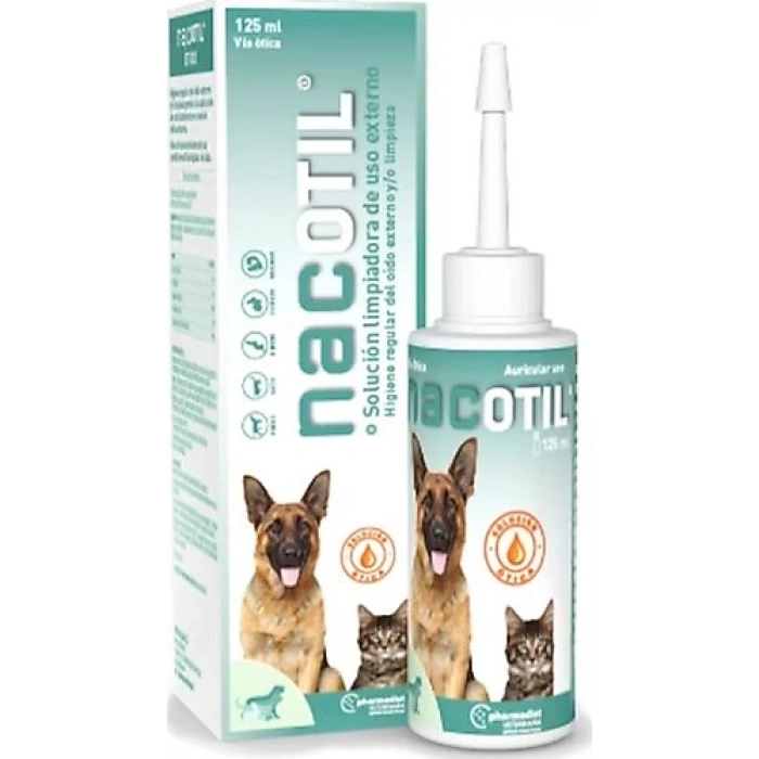 YNC Opko Nacotil Kedi Köpek Kulak Temizleme Çözeltisi 125 Ml
