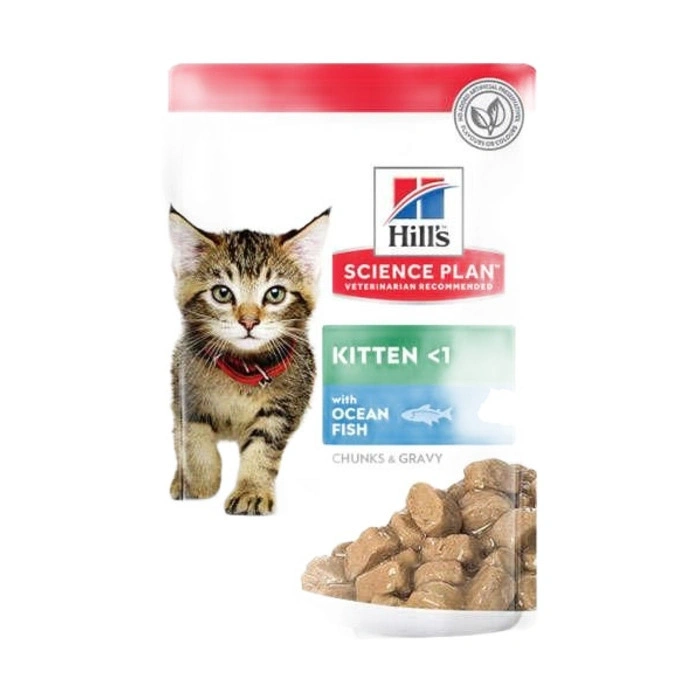 Hills  Gravy Okyanus Balıklı Yavru Kedi Konserve 85 Gr