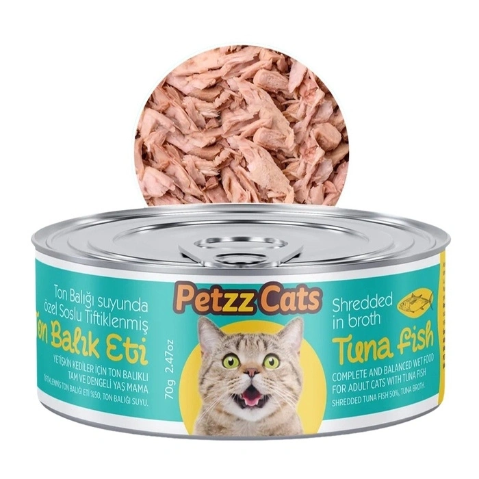 Petzz Ton Balığı Konserve Kedi Maması 70 Gr
