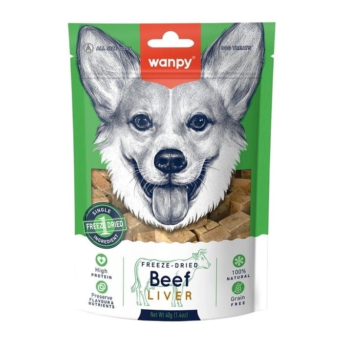 Wanpy Kurutulmuş Dana Ciğeri Köpek Ödülü