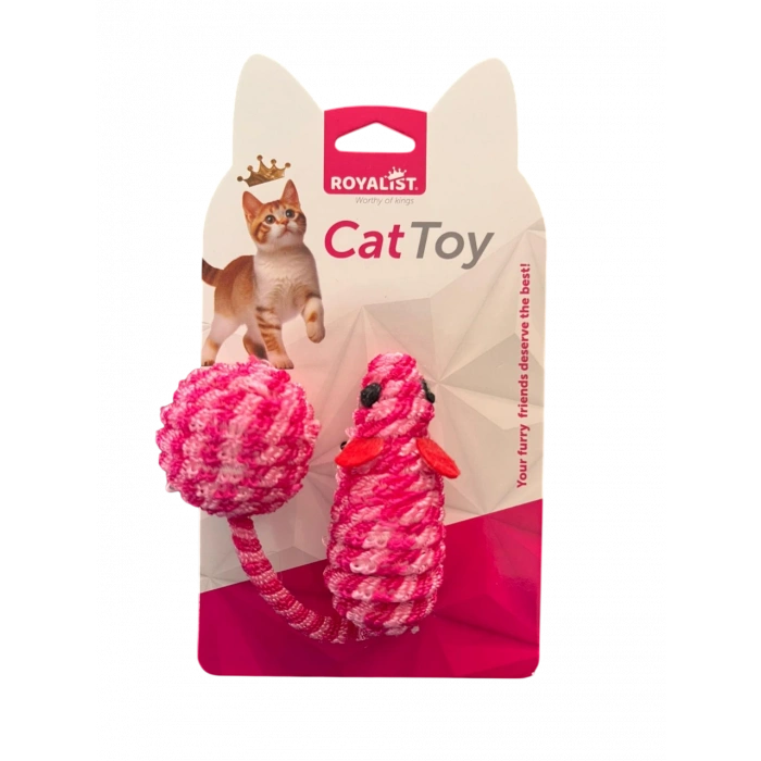 Vetinova Sargılı Top Kuyruklu Fare Kedi Oyuncağı