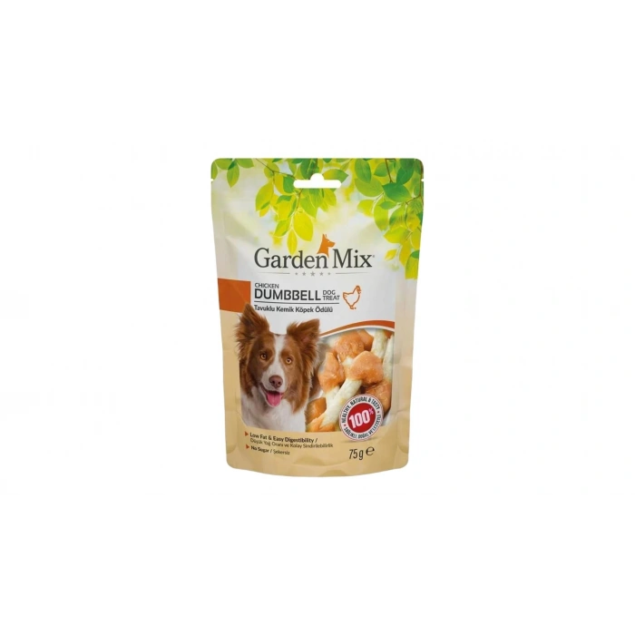 Garden Mix Tavuk Etli Kemik Köpek Ödül Maması 75 g