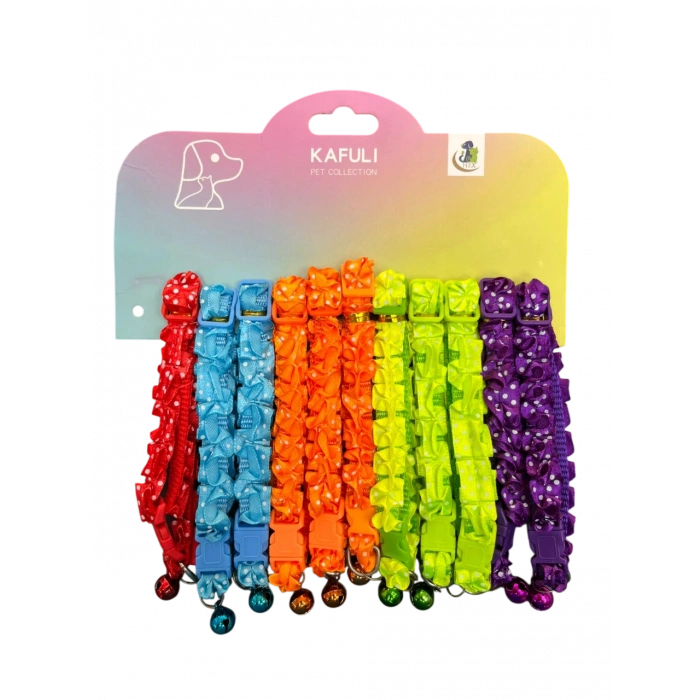 Vetinova Pileli Renkli Boyun Tasması