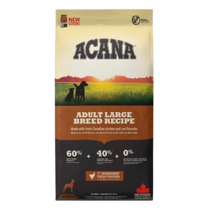 Acana Adult Large Tahılsız Tavuklu ve Balıklı Yetişkin Köpek Maması 17 Kg