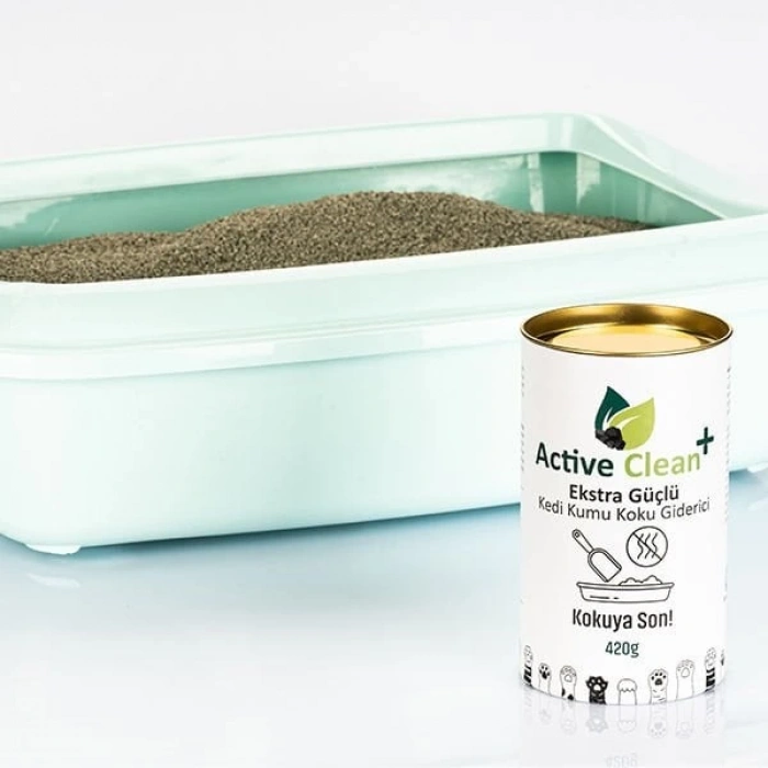 Active Clean Plus Hindistan Cevizli Kedi Kumu Koku Giderici 420 Gr