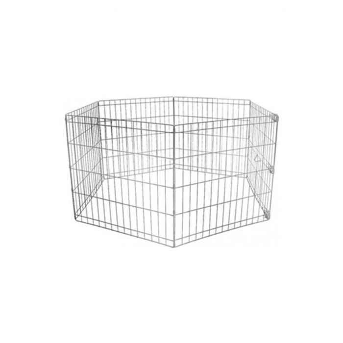 Aqua Boutique Metal Kedi ve Köpek Çiti Siyah 61x91 Cm