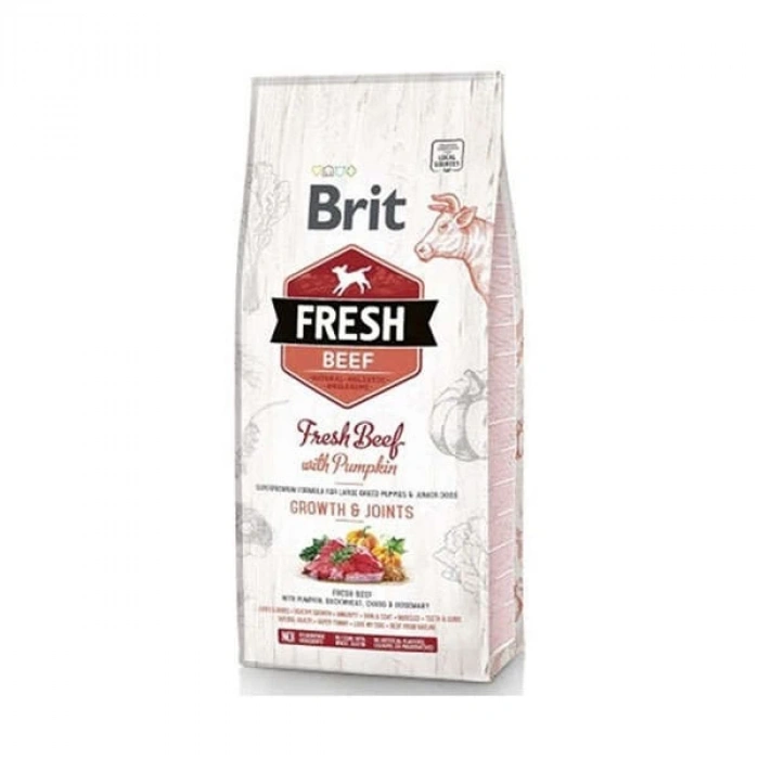 Brit Fresh Sığır Etli ve Balkabaklı Yavru Köpek Maması 12 Kg