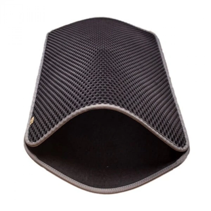 Cattie Altıgen Model Kum Toplayıcı Fonksiyonel Kedi Paspası Medium Gri 37x50 Cm